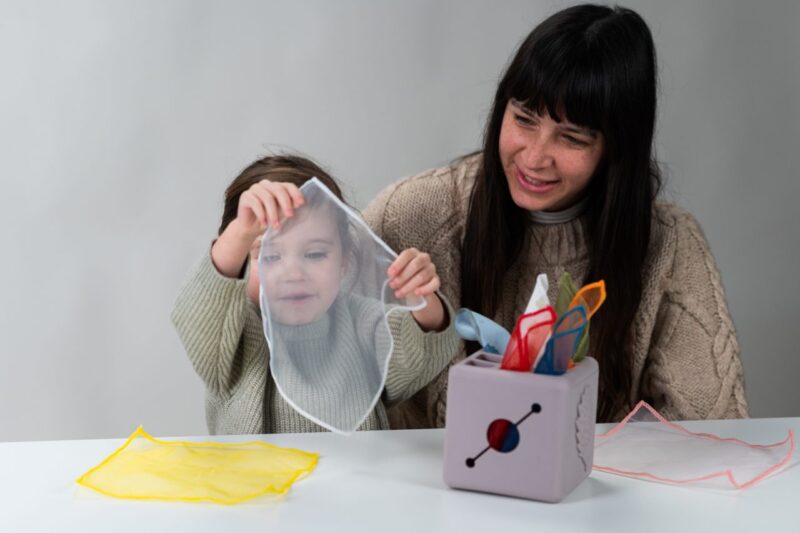 Taf toys - pop up tisue box konijn