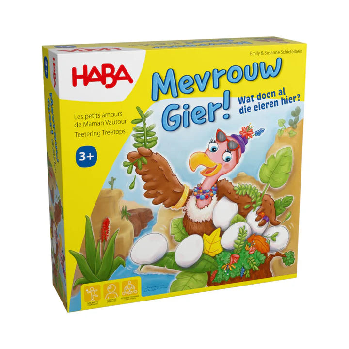 Haba Mevrouw gier ! wat doen al die eieren hier ?