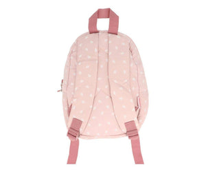 Roze Gewatteerde Kinder Rugzak Leaves