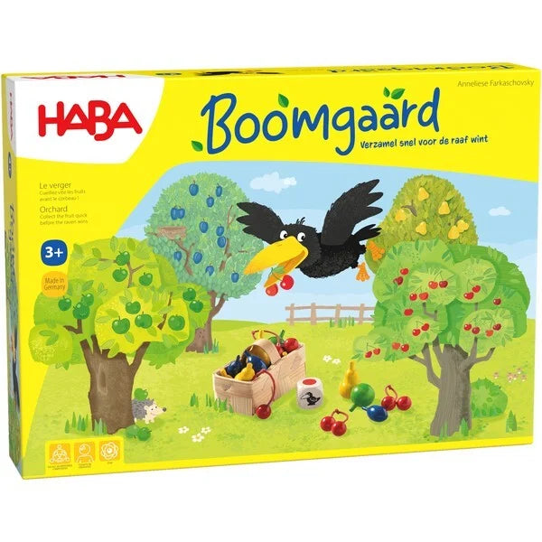 Haba - Boomgaard verzamel snel voor de raaf wint - 3+ jaar