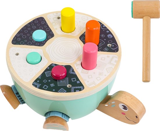 Topbright Hammer Turtle Houten Hamerbankje