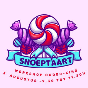 Snoeptaart augustus - ouder kind