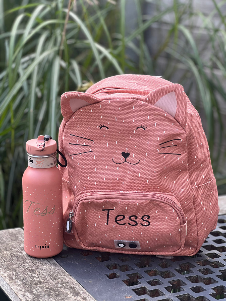 Trixie Rugzak Mrs Bumblebee Gepersonaliseerd Met Naam