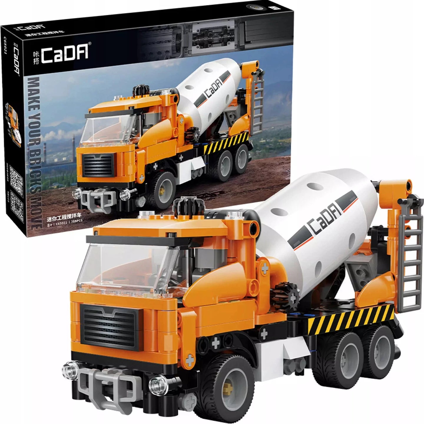 Cada - mini engineering mixer truck