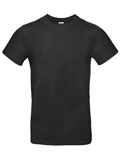 t-shirt  met lijntekening - man - zwart
