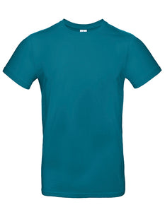 t-shirt  met lijntekening - man - blue