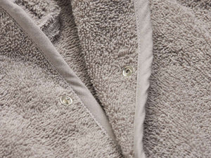 Badjas met konijnenoren  Jollein Storm grey