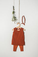 Afbeelding in Gallery-weergave laden, hydrofiele jurk roest - jollein
